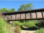 Seville Il. Keokuk Junction Railway main line trestle over Spoon River